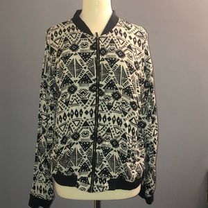 New Look Black and White Jacket